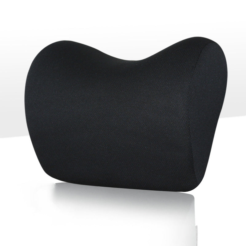 Car Headrest Neck Pillow For Seat Chair In Auto Memory Foam Cushion Fabric Cover Soft Head Rest Travel Support