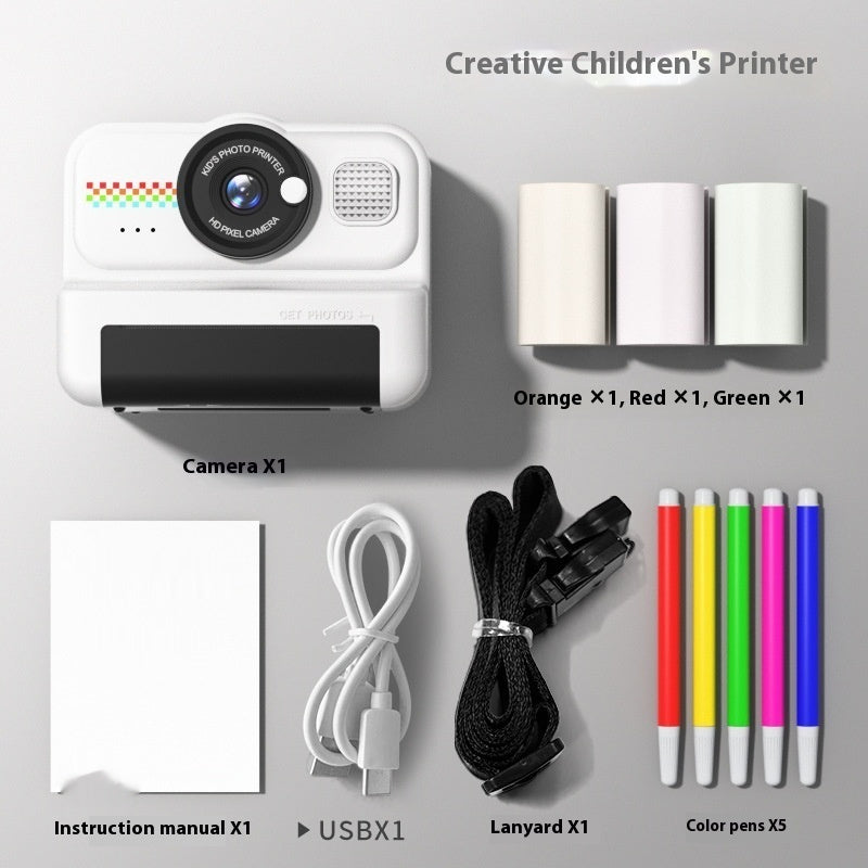 HD Photo And Video Instant Printing Camera - globaltradeleader