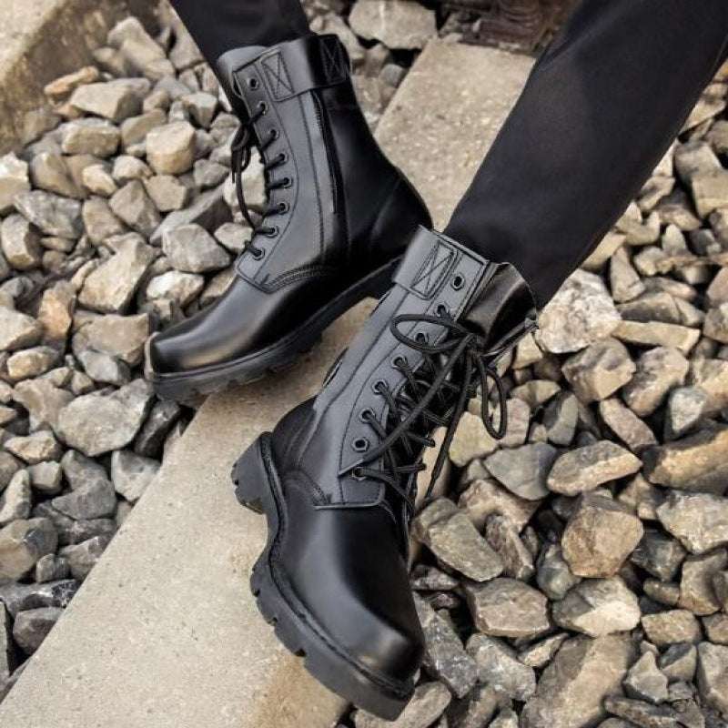 Spring And Autumn Outdoor Boots Men's High-top - globaltradeleader