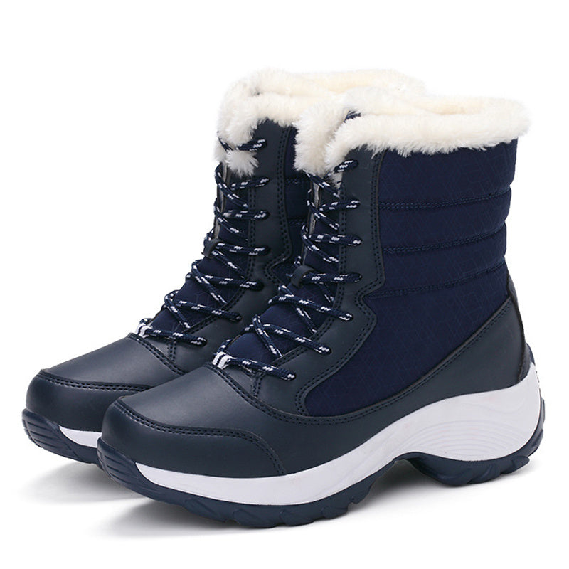 Snow Boots Plush Warm Ankle Boots For Women Winter Shoes - globaltradeleader