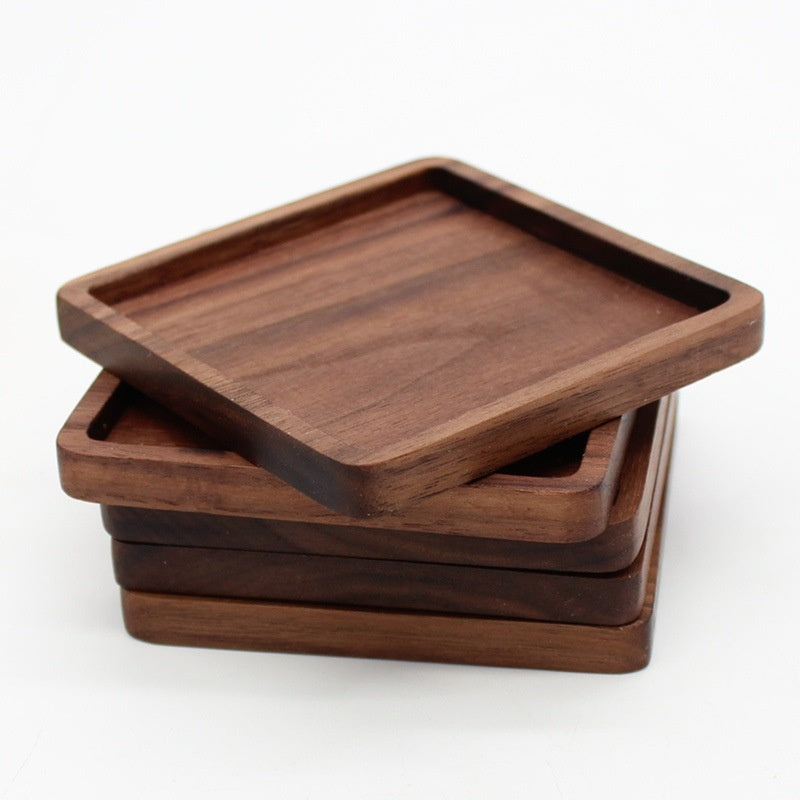 Wooden Coaster Creative Japanese Tea Ceremony Tea Cup Holder - globaltradeleader