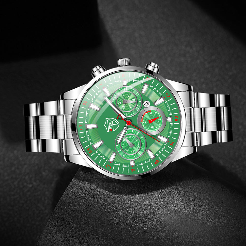 Fashion Men's Watch Fashion Luminous Calendar Watch Business Sports - globaltradeleader