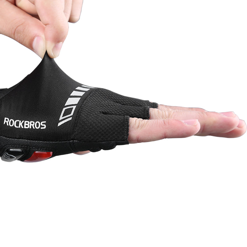 Half-finger cycling fitness gloves