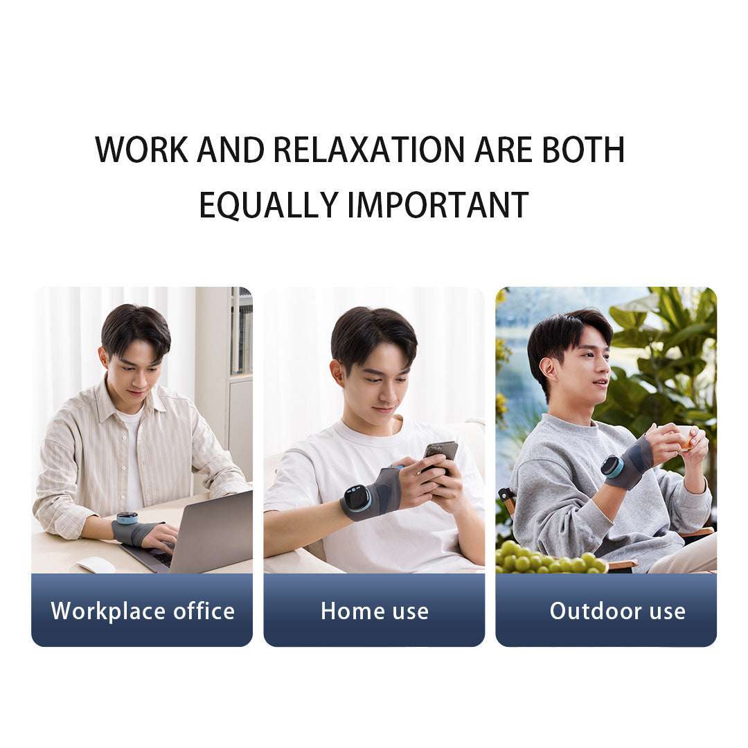 EMS Intelligent Tendon Sheath Hand Heating Wristband Hot Compress Breathable - globaltradeleader