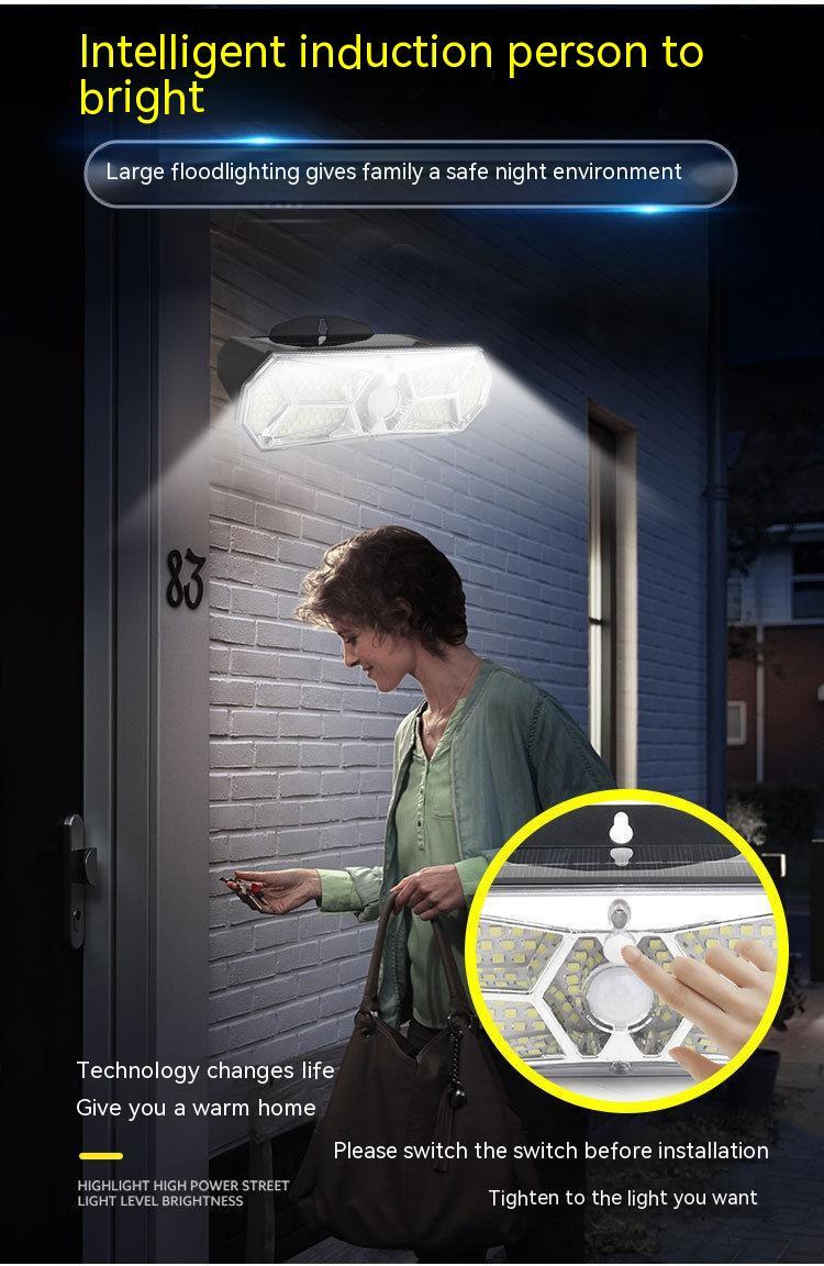 Solar Human Body Induction Lamp Outdoor Waterproof Street - globaltradeleader