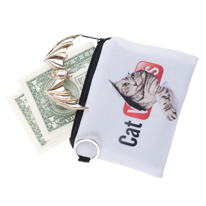 3D Printing Hand Holding Cartoon Coin Bag Multifunctional Key Card Holder Coin Bag