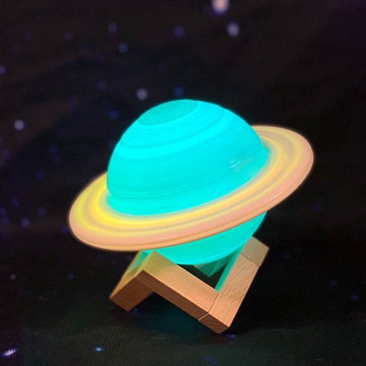 3D Printing Saturn Lamp Smart Moon Lamp Home Night Light Led Lamp Creative Table Lamp Bedside Lamp Birthday Gift