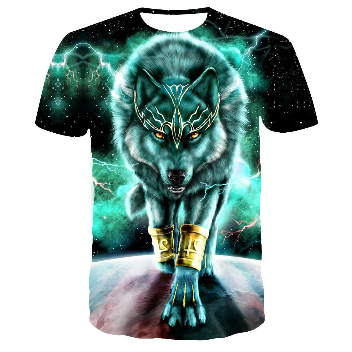 3D Short-sleeved T-shirt Breathable And Loose Men's Top