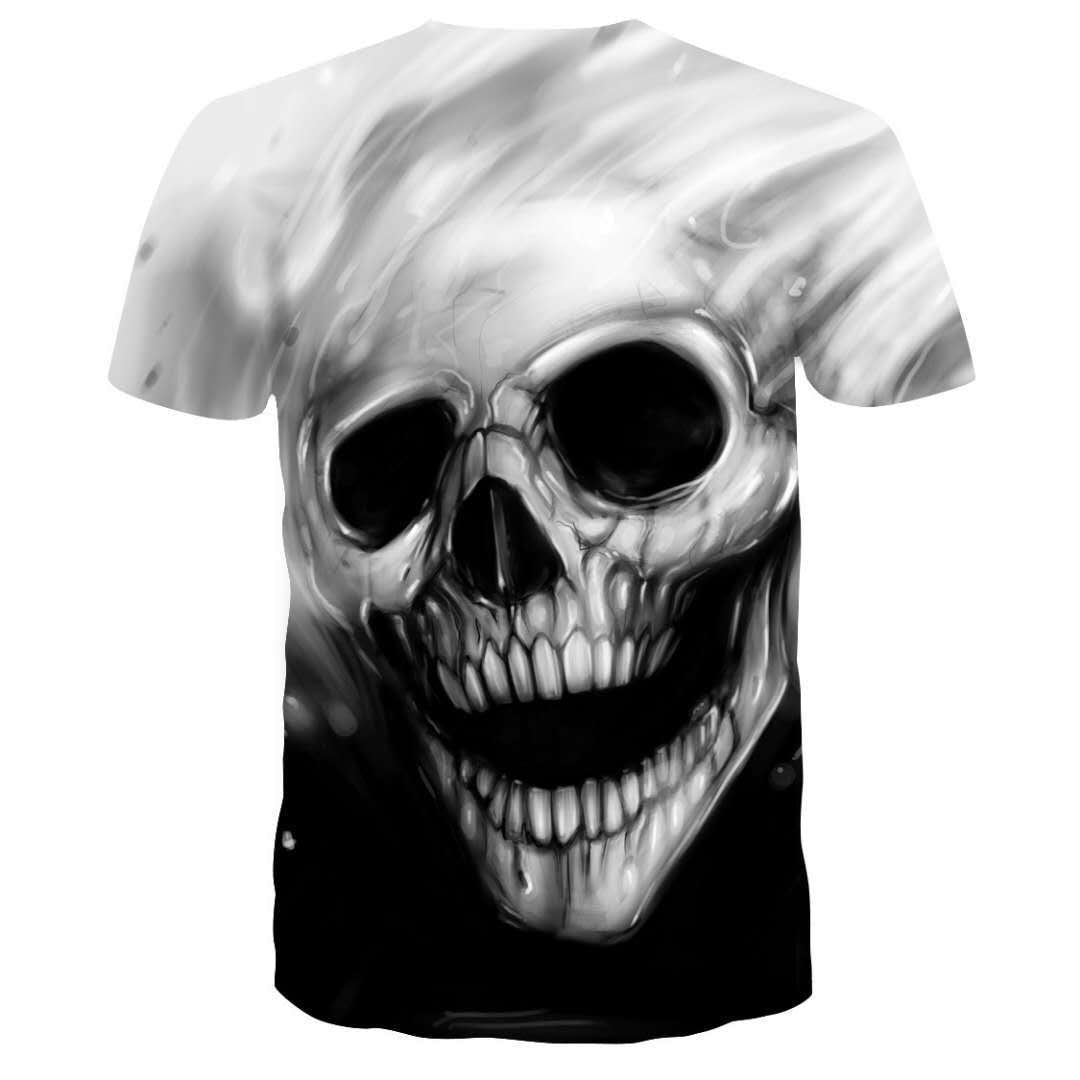 3D Short-sleeved T-shirt Breathable And Loose Men's Top