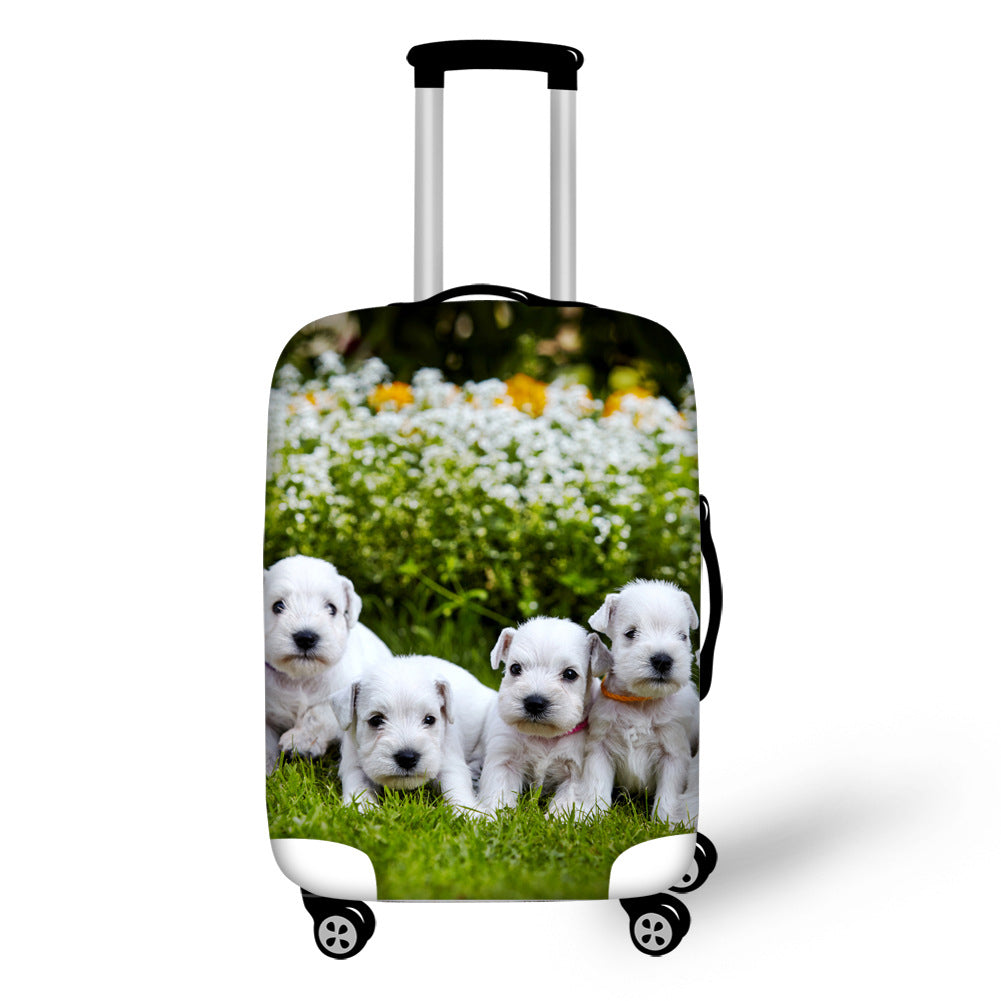 3D animal suitcase cover