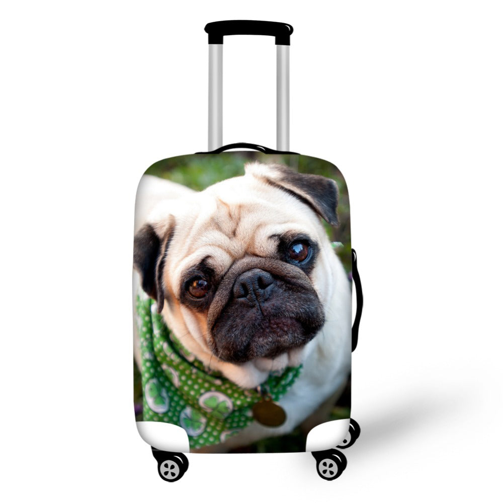 3D animal suitcase cover