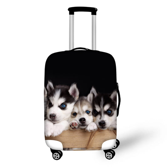 3D animal suitcase cover