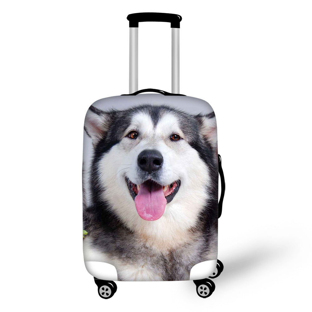 3D animal suitcase cover