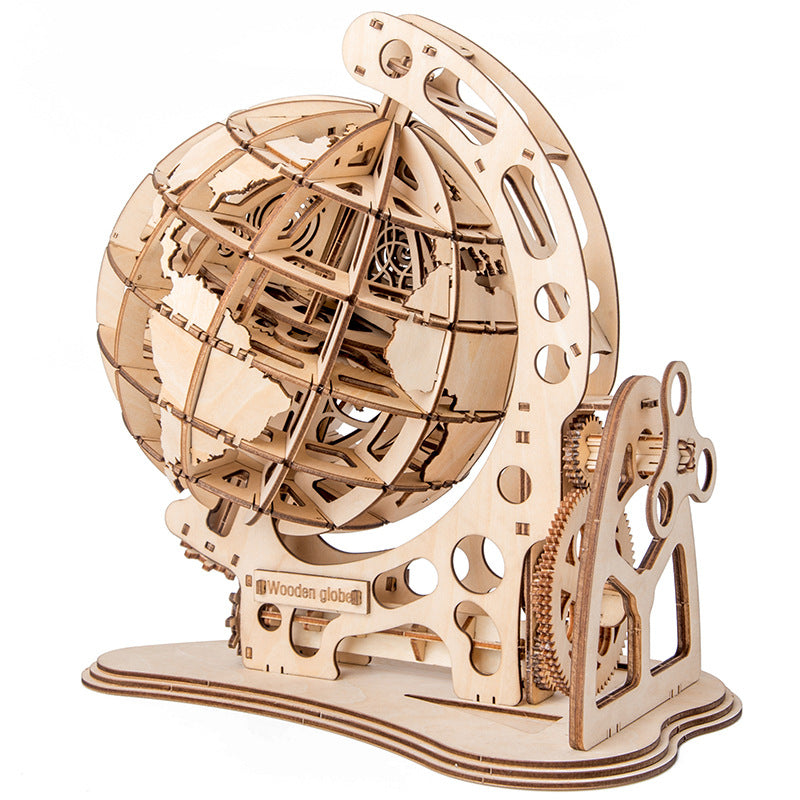 3D assembled globe