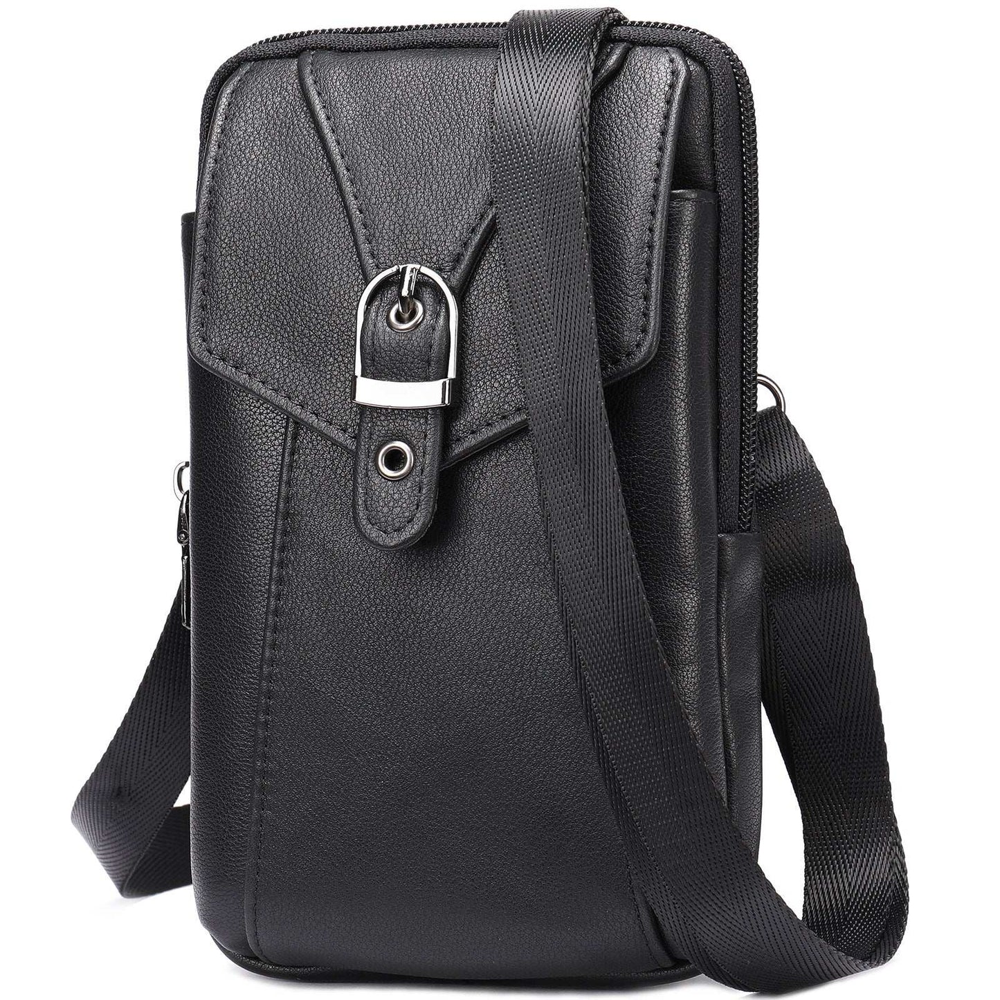 Men's Leather Casual One-shoulder Messenger Bag