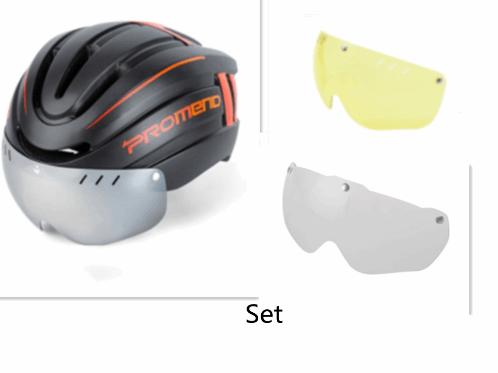 Mountain Bike Helmet And Helmet Integral Molding With LED Warning Iight Mountain Riding Equipment