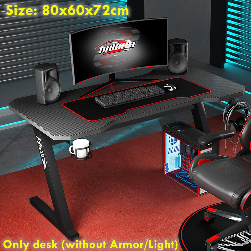 Carbon Fiber Internet Cafe Lift Computer Table - globaltradeleader