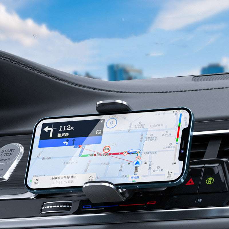 Car Electric Bracket Metal Induction Automatic Opening And Closing Navigation Support Air Outlet Mobile Phone Holder