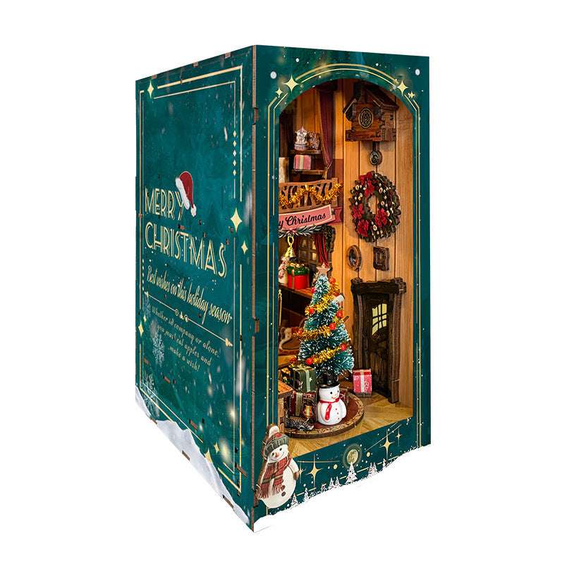Christmas Gift Ding Ding House Book Stand DIY - globaltradeleader