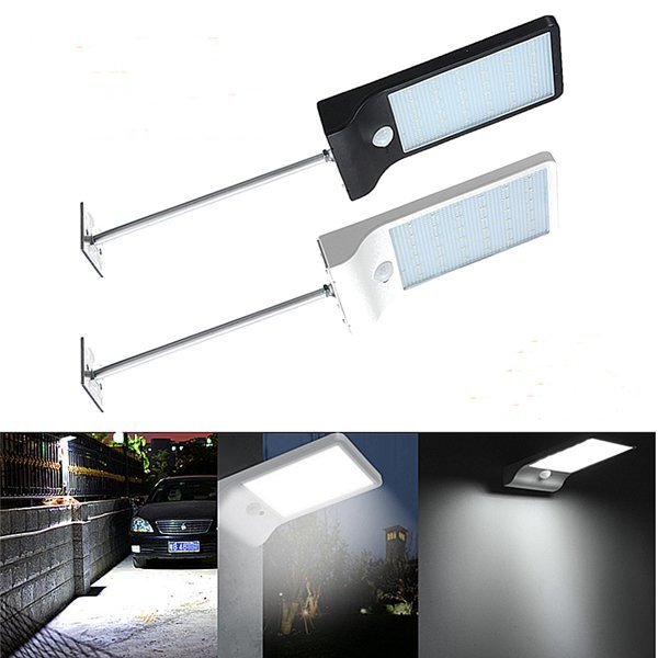 36LED Solar Human Body Induction Outdoor Waterproof Courtyard Wall Lamp - globaltradeleader