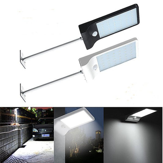 36LED Solar Human Body Induction Outdoor Waterproof Courtyard Wall Lamp - globaltradeleader