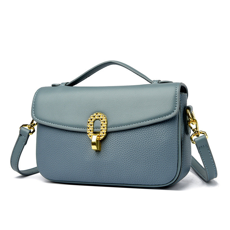 Portable Lock Fashion Simple Shoulder Bag - globaltradeleader