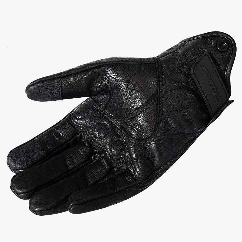 Winter Windproof Leather Gloves Vintage Knight - globaltradeleader