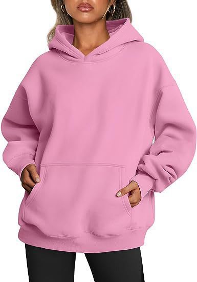 Women's Hoodies With Pockets Fashion Solid Sweatshirt Oversized Hooded Sweater Womens Clothing - globaltradeleader