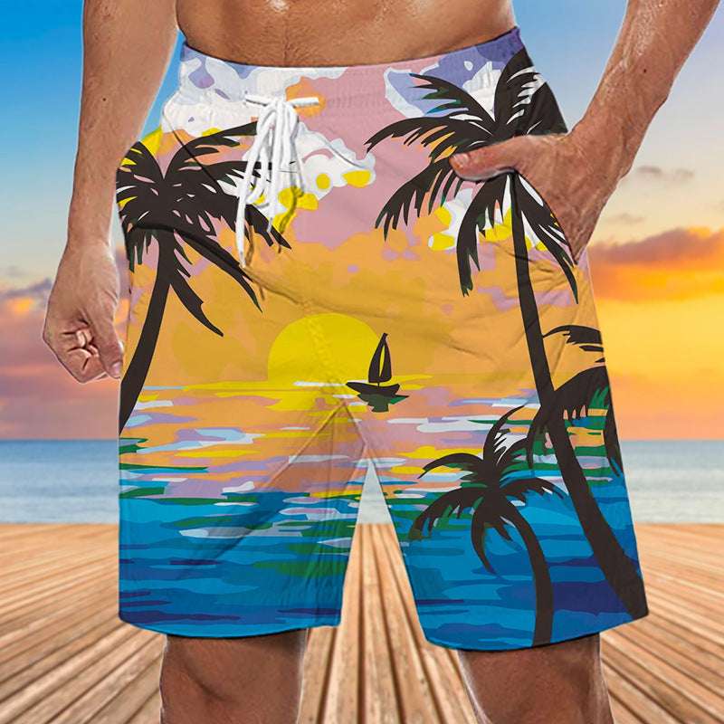 Shorts Swimming Shorts Trunks Summer Beach Pants - globaltradeleader