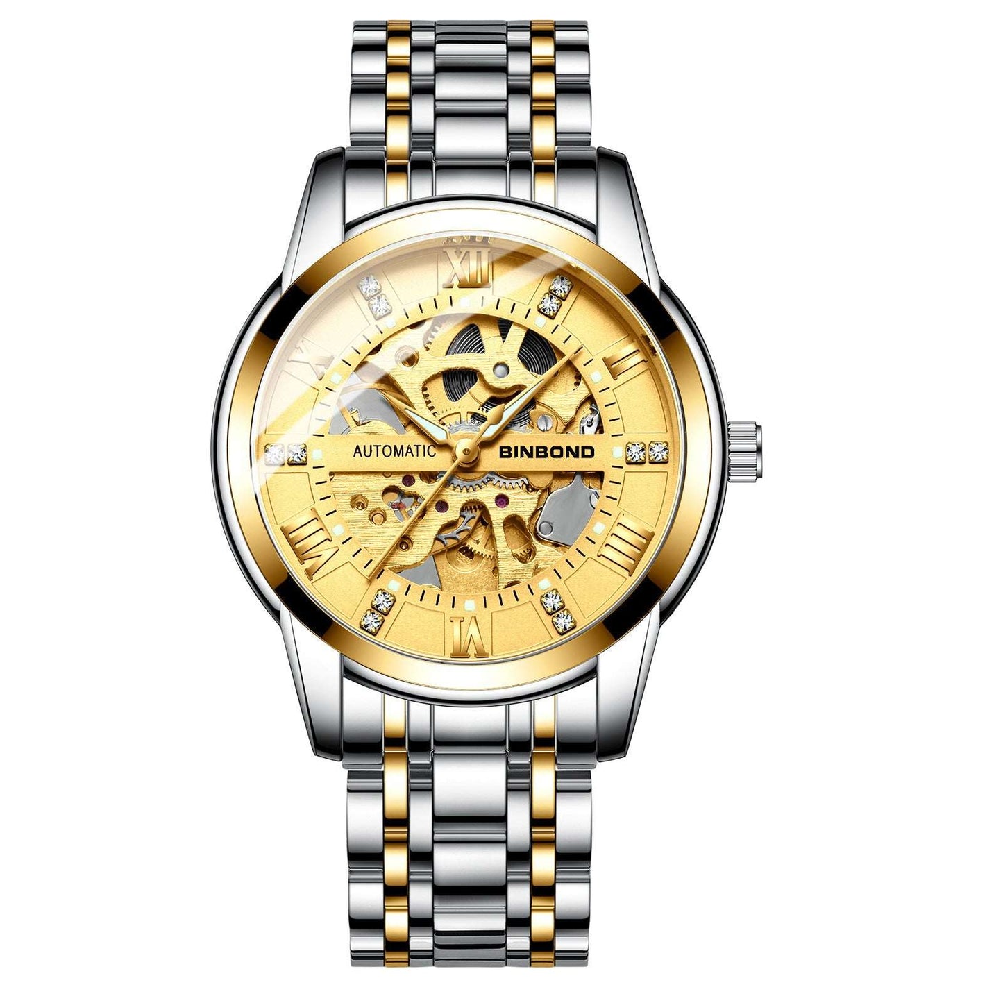 Men's Automatic Mechanical Watch Luminous Simple Fashion Trend - globaltradeleader