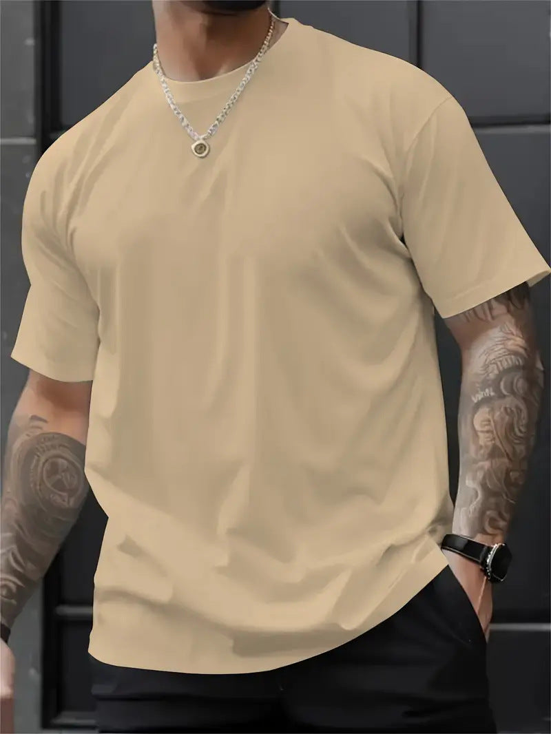 3D Digital Printing Printed Loose Short Sleeve Round Neck T-shirt - globaltradeleader