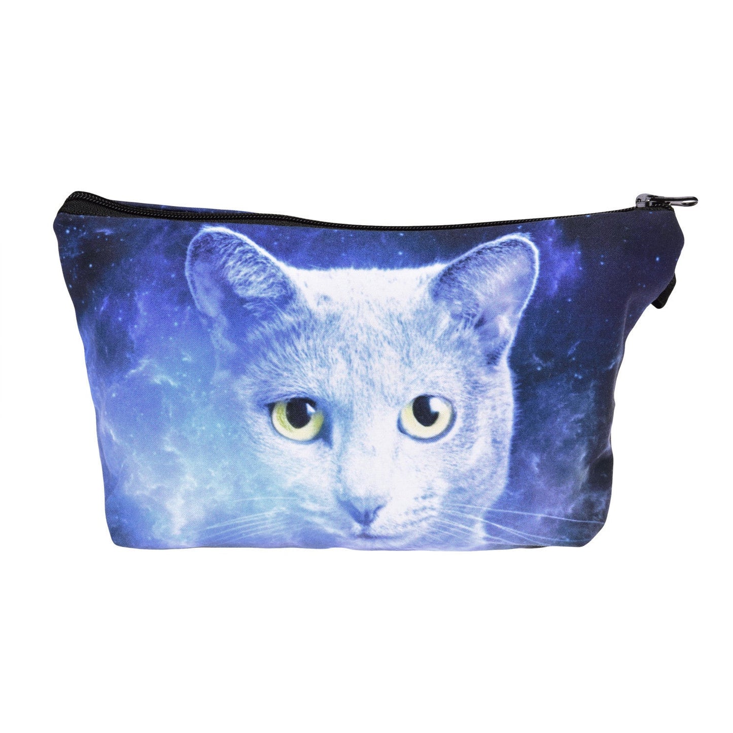 3d Digital Printing Cat Lady Cosmetic Bag Clutch Bag Storage Wash Bag