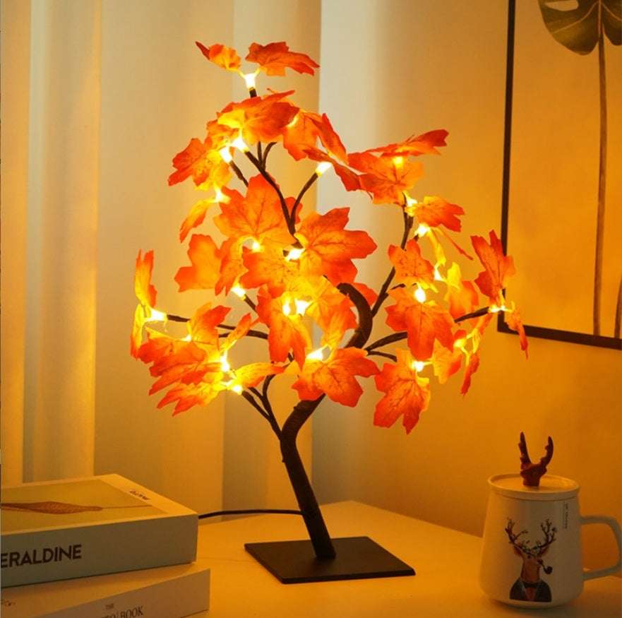 Bedroom Room Rose Tree Lamp Decoration - globaltradeleader