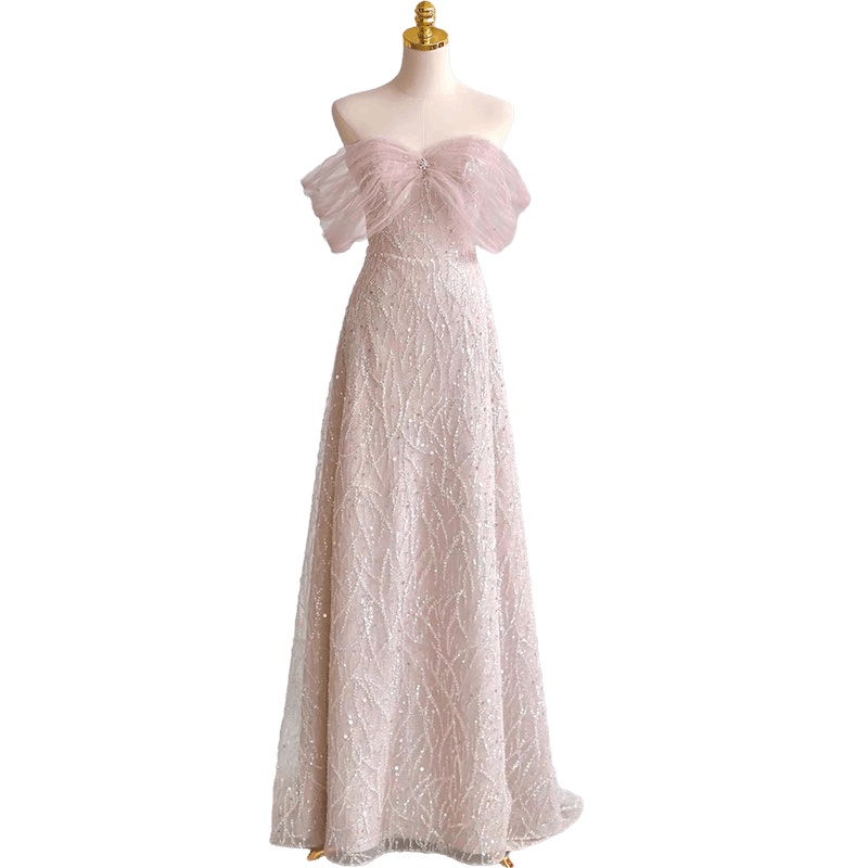 High-end Cocktail Dress Bride's High Sense Wedding Reception Temperament