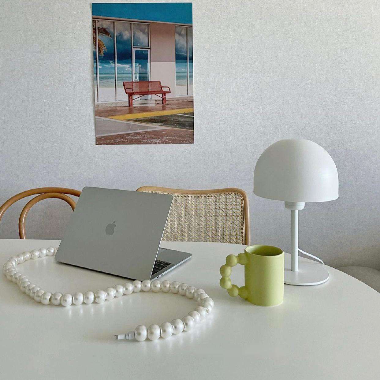 Pearl Beaded Mobile Phone Data Cable