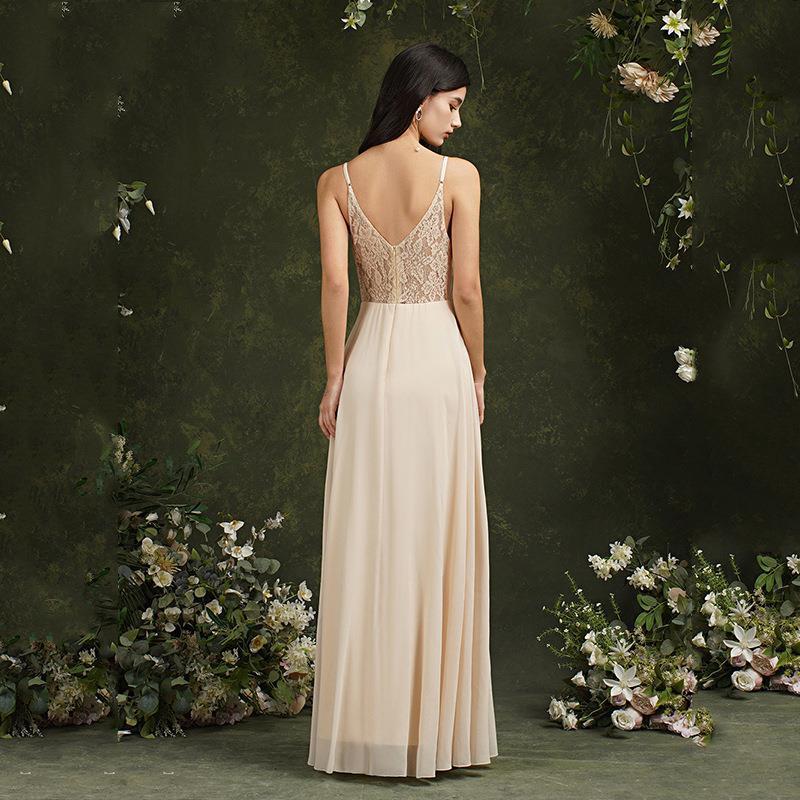 Spring Banquet Stage Party European And American Deep V Dress - globaltradeleader