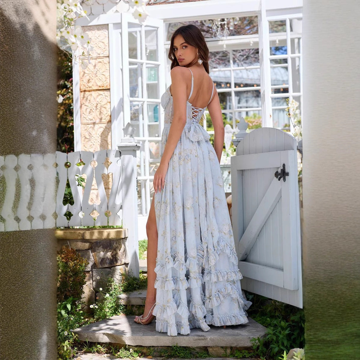 Beautiful And Unique Sling Dress For Seaside Vacation - globaltradeleader