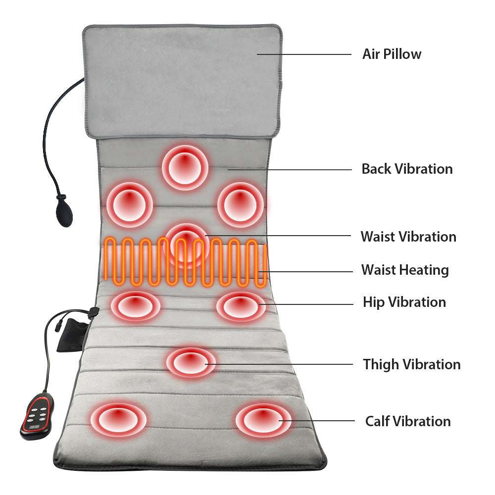 Electric Heated Massage Pad Multifunctional Foldable - globaltradeleader