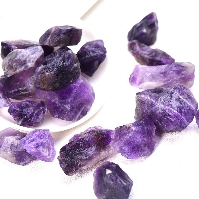 Natural Amethyst Original Stone Aromatherapy Fish Tank Decoration