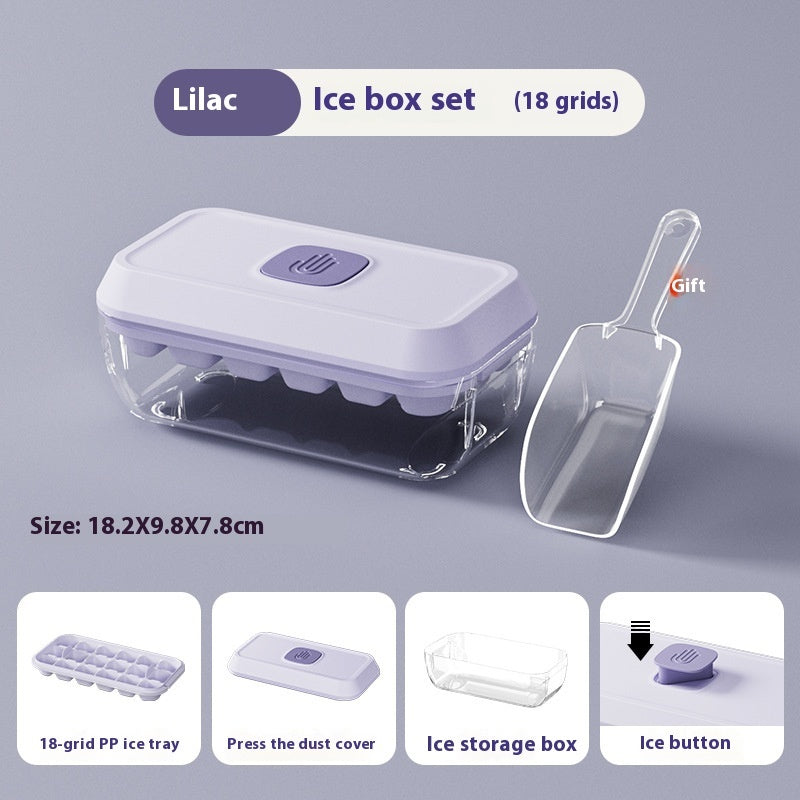 Ice Cube Mold Household Ice Hockey Silicone Press Ice Cube Tray - globaltradeleader