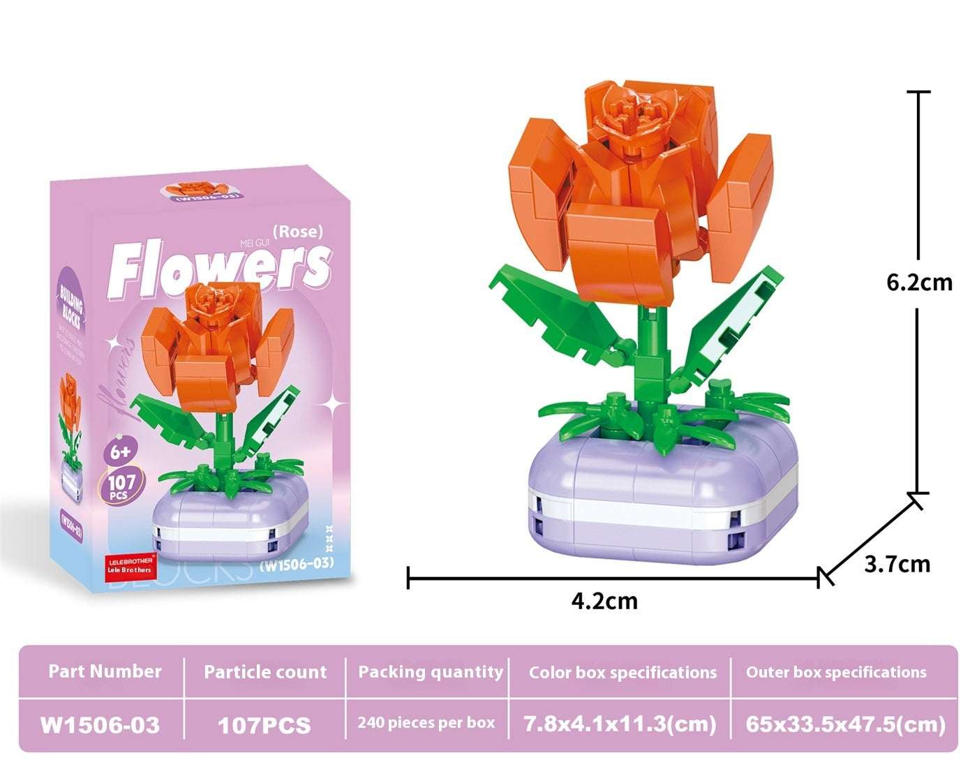 Educational Assembling Toy Ornaments Gifts