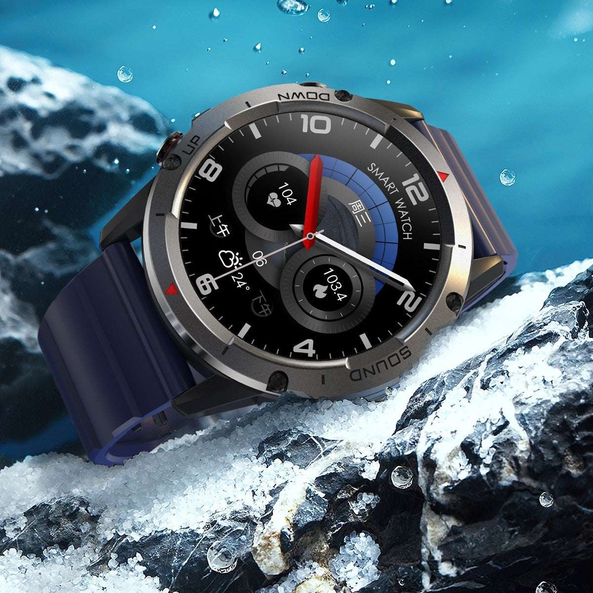 Smart Silicone Watch Bluetooth Calling - globaltradeleader
