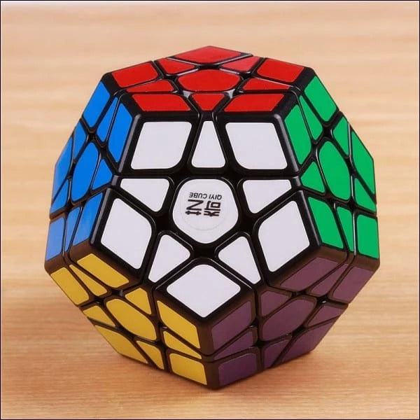 3rd Order Stickerless Dodecahedron Speed Cubes Brain Teaser Twist Puzzle Toy