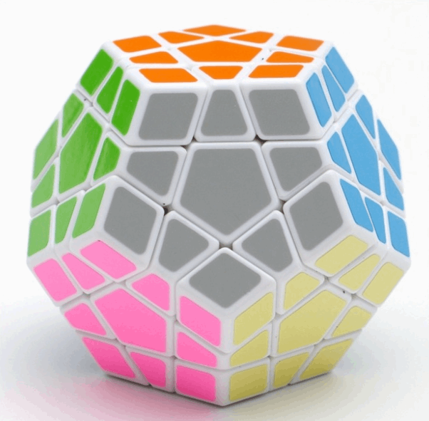 3rd Order Stickerless Dodecahedron Speed Cubes Brain Teaser Twist Puzzle Toy