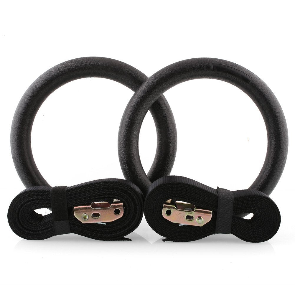 4.5M Nylon Straps ABS Fitness Gymnastic Rings For Sporter