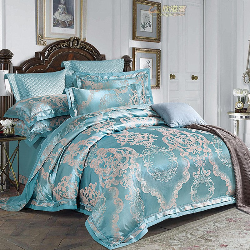 4-Piece Set Of European-Style Luxury Light Luxury Bedding