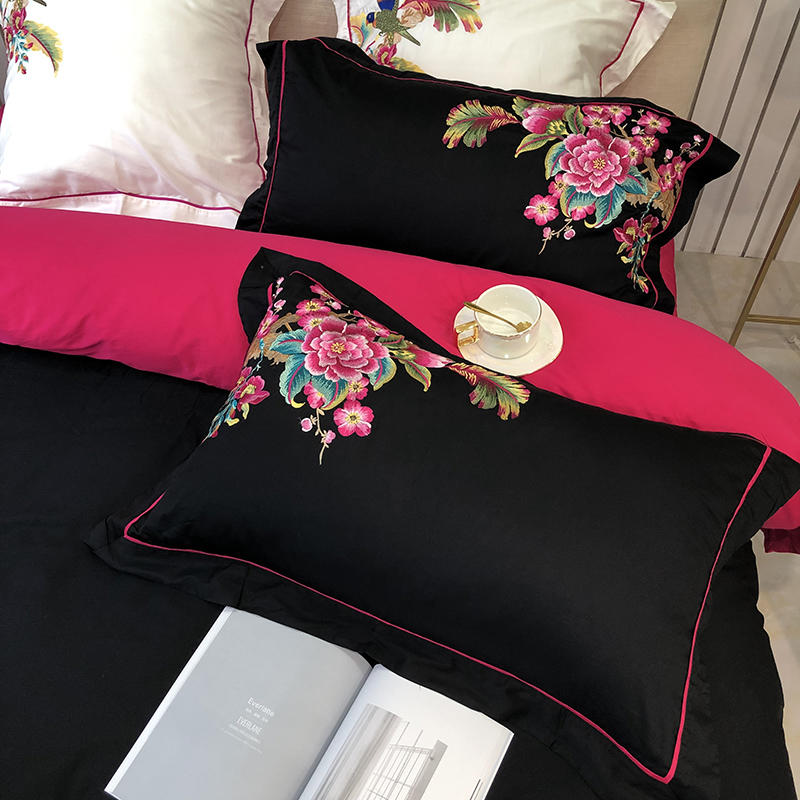 4-piece Set Of European High-end Soft Model Room Villa Bedding