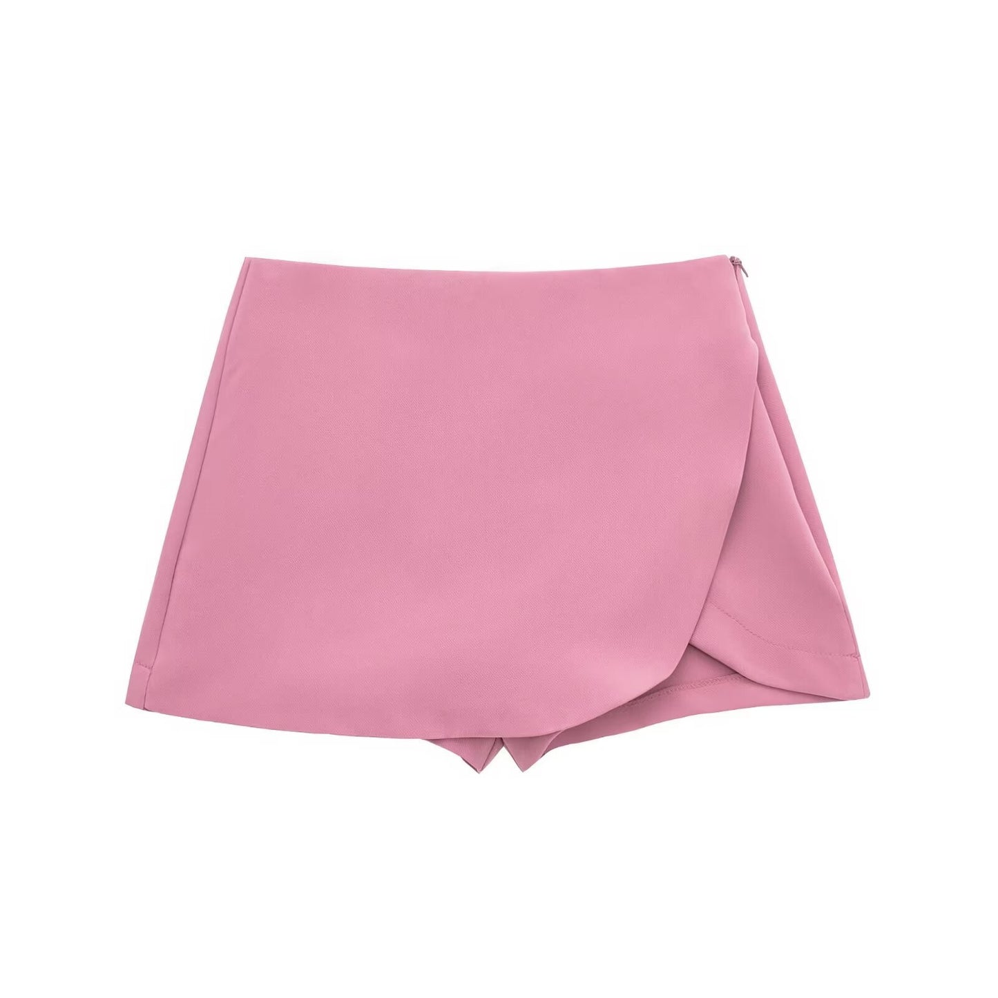 Women's High Waist Asymmetric Short Pantskirt - globaltradeleader