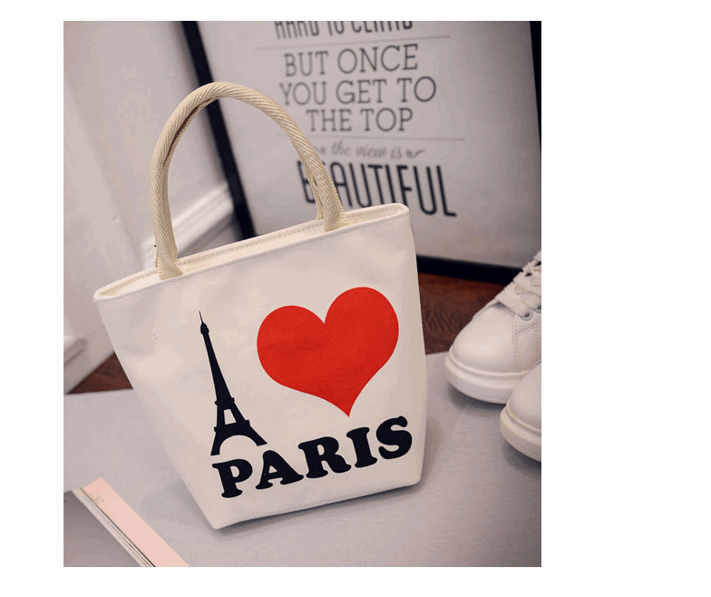 Fashion Portable Lunch Canvas Mommy Bag