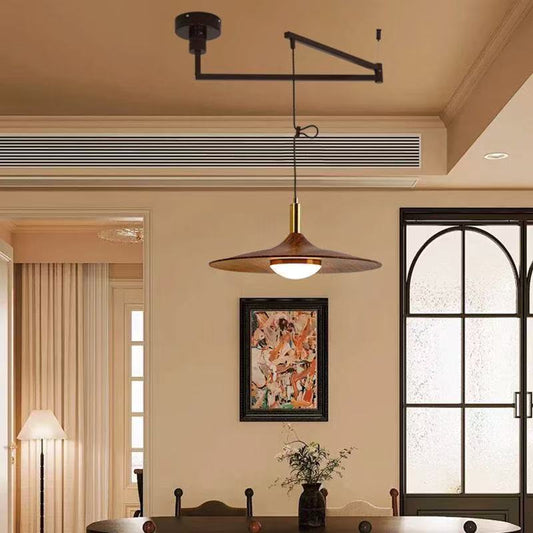 Dining Room Chandelier Simple Walnut Creative Chandelier - globaltradeleader